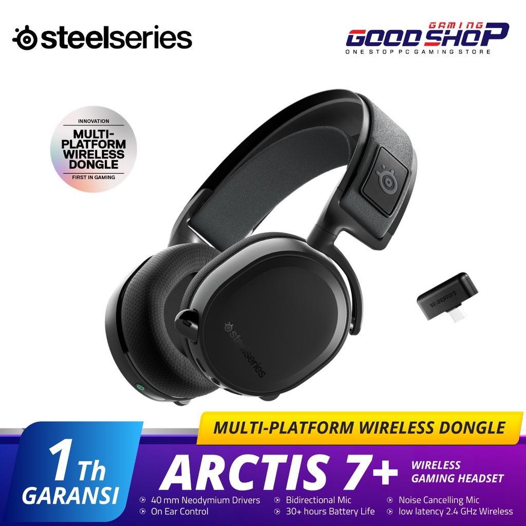 Jual Steelseries Arctis 7+ Wireless - Gaming Headset | Shopee Indonesia