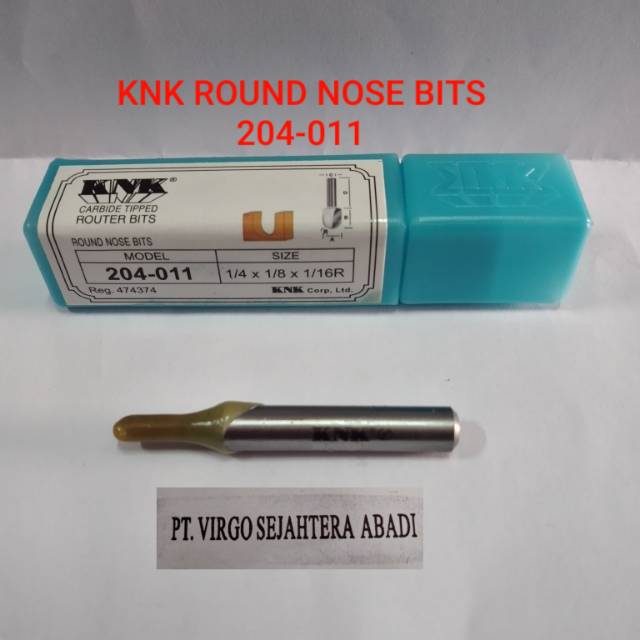 Jual Mm Round Nose Bits Knk Mata Profil Korek Bulat Router