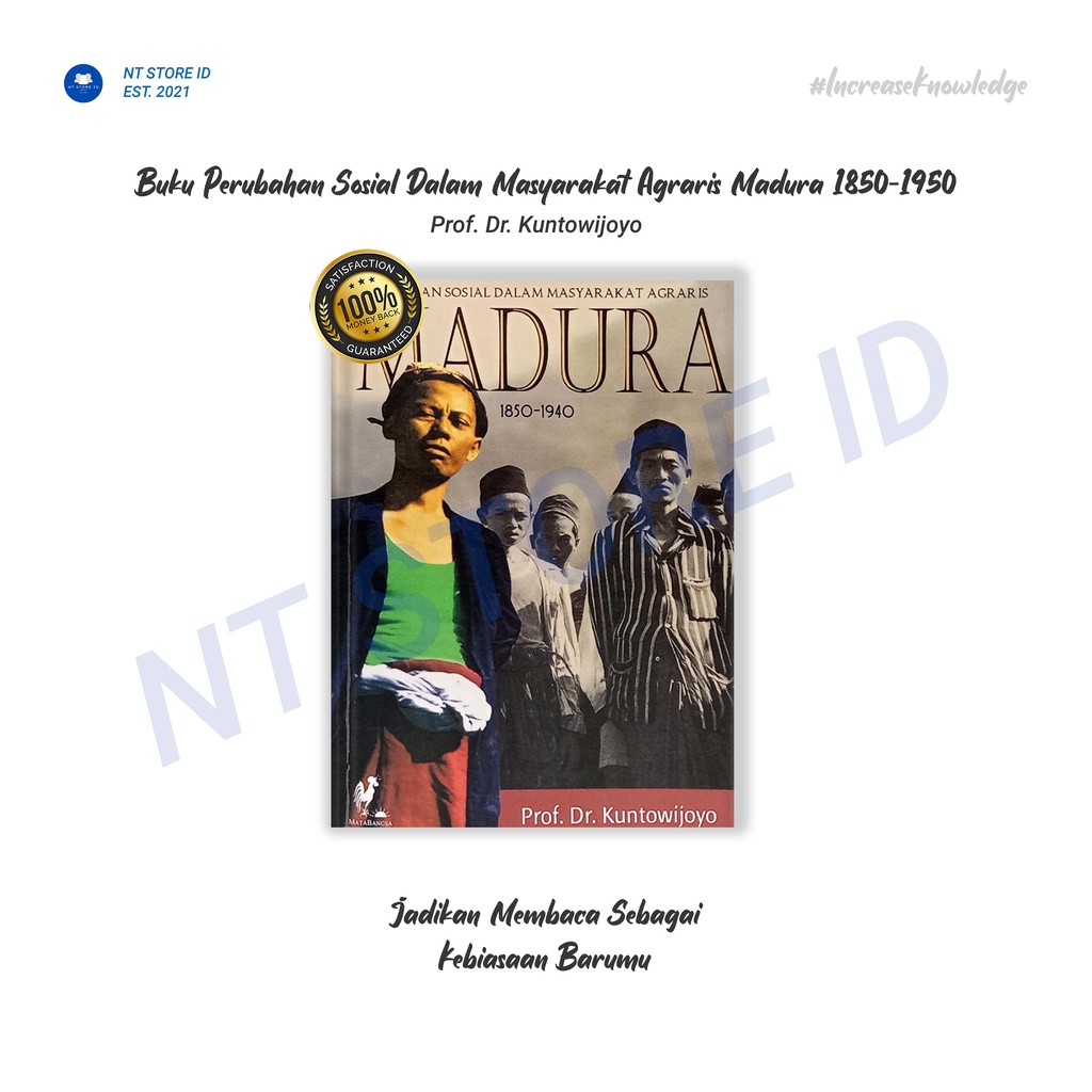 Jual Buku Perubahan Sosial Dalam Masyarakat Agraris Madura 1850-1950 ...