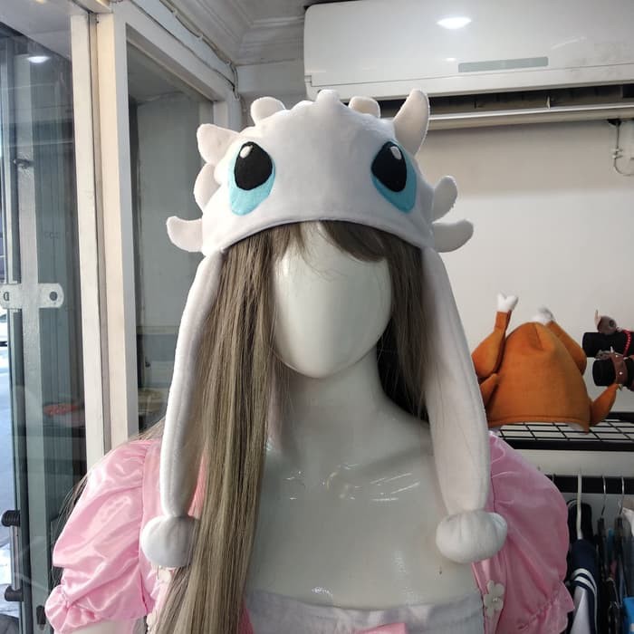 Jual TOPI LUCU TOOTHLESS NIGHTFURRY / LIGHT FURRY | Shopee Indonesia