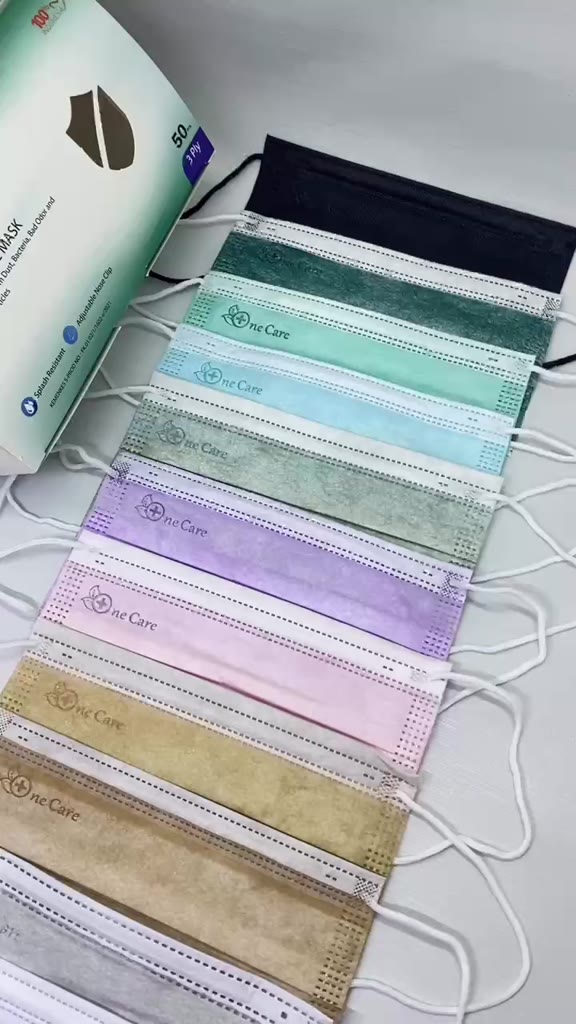 Jual Masker 3ply ONECARE EMBOS Earloop Kemenkes isi 50pcs Ready One ...