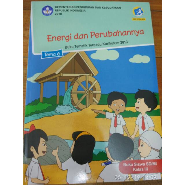 Jual Buku Siswa Kelas 3 Tema 6 /Energi Dan Perubahannya | Shopee Indonesia