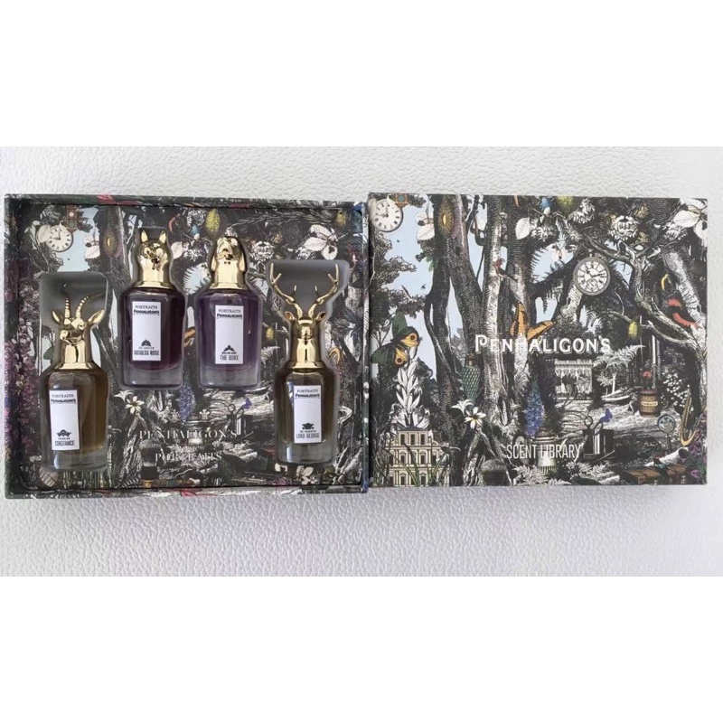 Jual PENHALIGON SCENT LIBRARY SET 4x10 ML Shopee Indonesia
