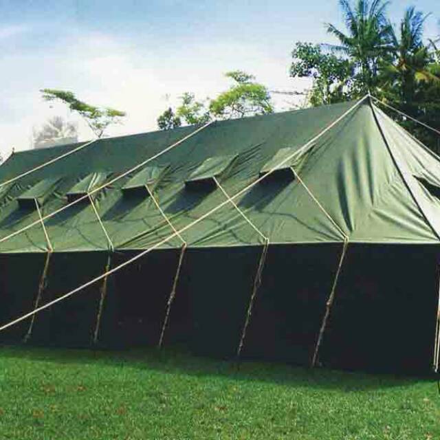 Jual Tenda Barak Peleton Serbaguna 6x14x3meter Shopee Indonesia