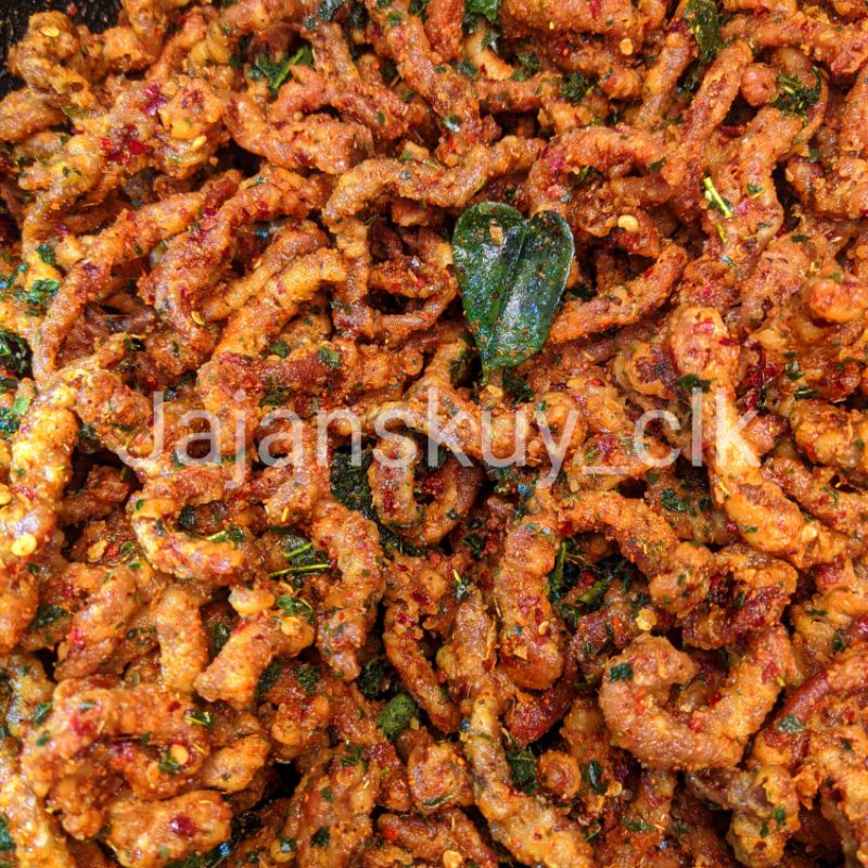 Jual Djs Usus Ayam Crispy Kriuk Kg Bumbu Melimpah Gurih Nikmat Usus Ayam Usus Krispi