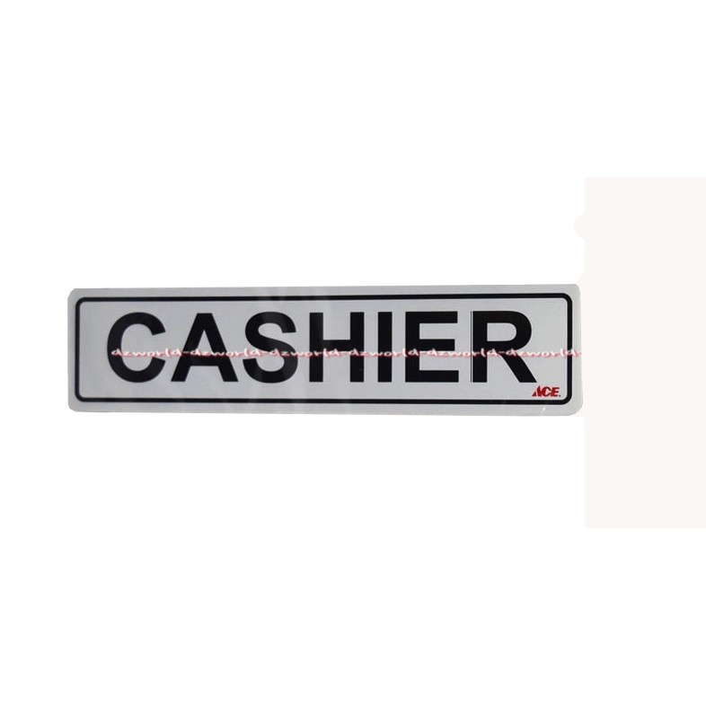 Jual Kris Stiker Cashier Kasir Sticker Casier Mudah Diaplikasikan Pada ...