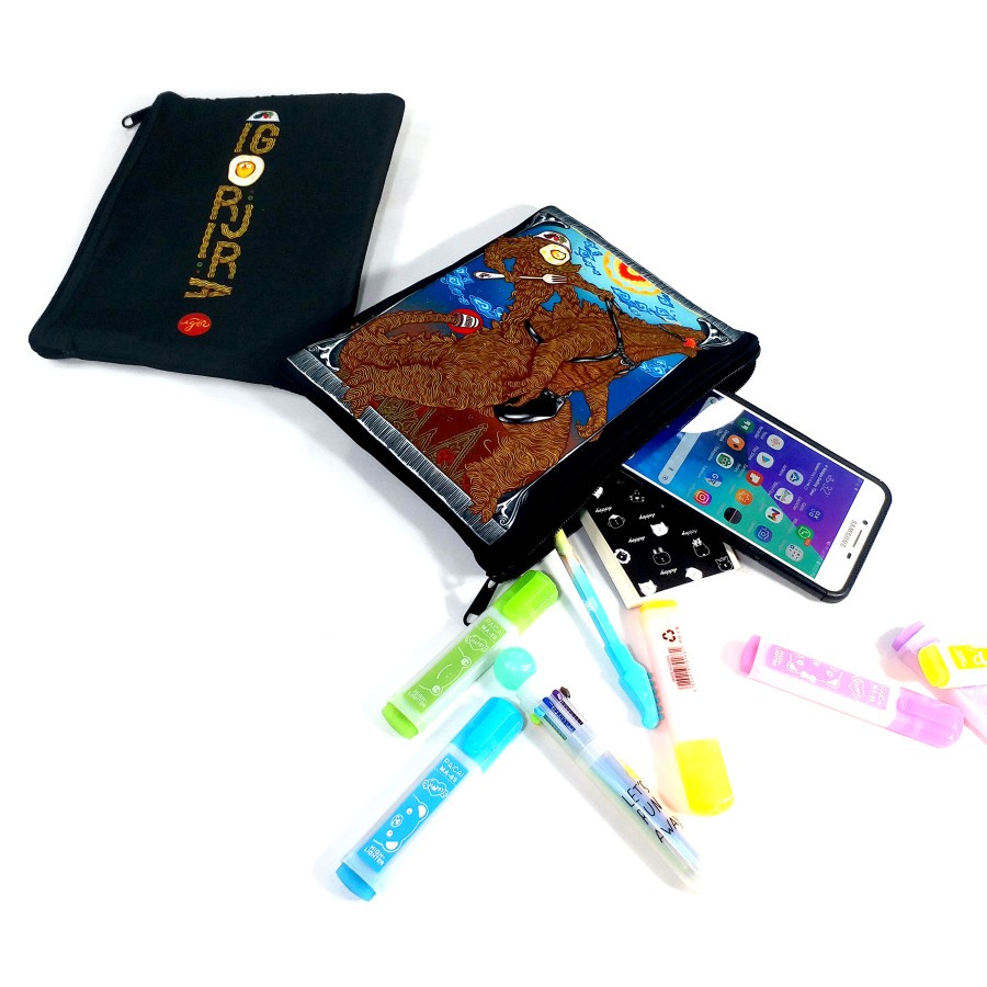 Jual Clutch Pouch Mini IGOR Igorjira Gojira Koleksi Ilustrator Godzilla ...