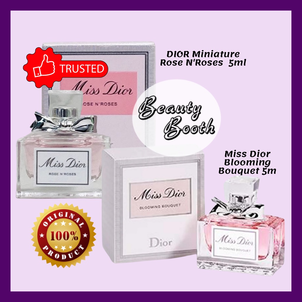 Jual DIOR Miniature Rose N'Roses Miss Dior Blooming Bouquet 5ml Miss Dior EDP Shopee Indonesia