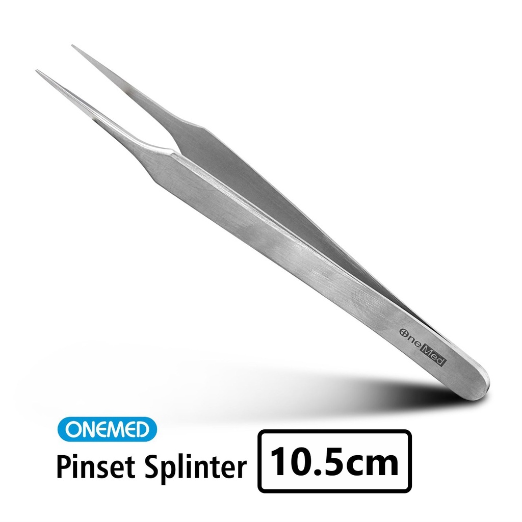 Jual Pinset Splinter / Forcep Splinter 10.5 cm Stainless Steel Onemed ...