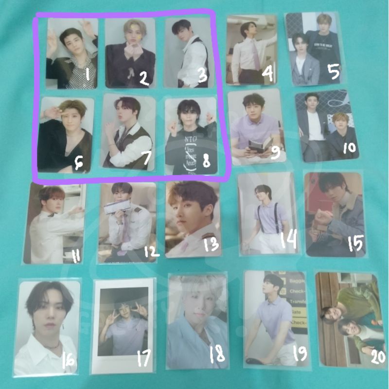 Astro Memorabilia ASTRO - 6th Mini Album 'Blue Flame' Photocard