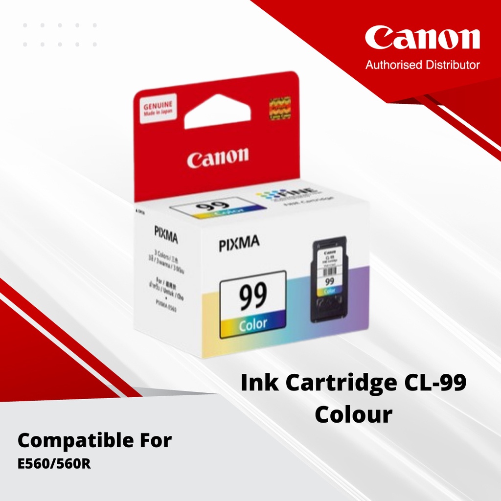 Tinta Original Canon 99 Color CL-99 - Tinta Canon E560 E560R - Tinta Cartridge Katrid