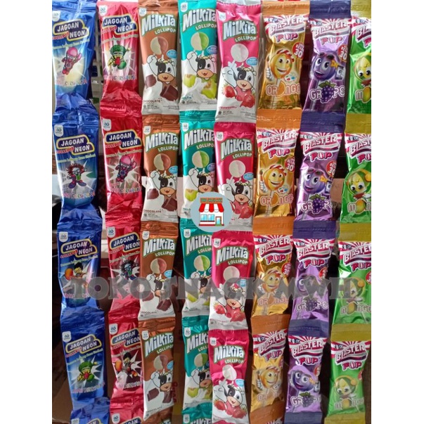 Jual Milkita Hanger / Jagoan Neon / Cola / Defanty / Split / Blster Pop ...