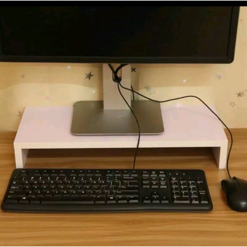 Jual Stand Meja Monitor Meja Monitor Dudukan Monitor Kayu Jati Belanda Stand Laptop Shopee