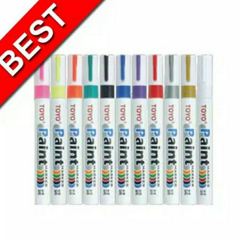 Jual Spidol Ban TOYO / Paint Marker Toyo ori Shopee Indonesia