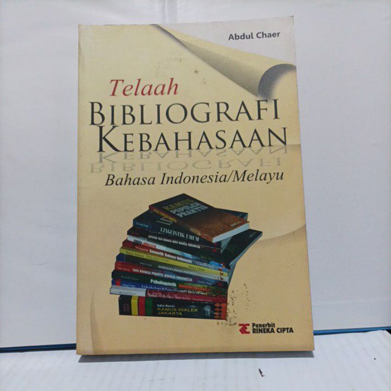 Jual Buku Bibliografi Kebahasaan Bahasa Indonesia/Melayu | Shopee Indonesia