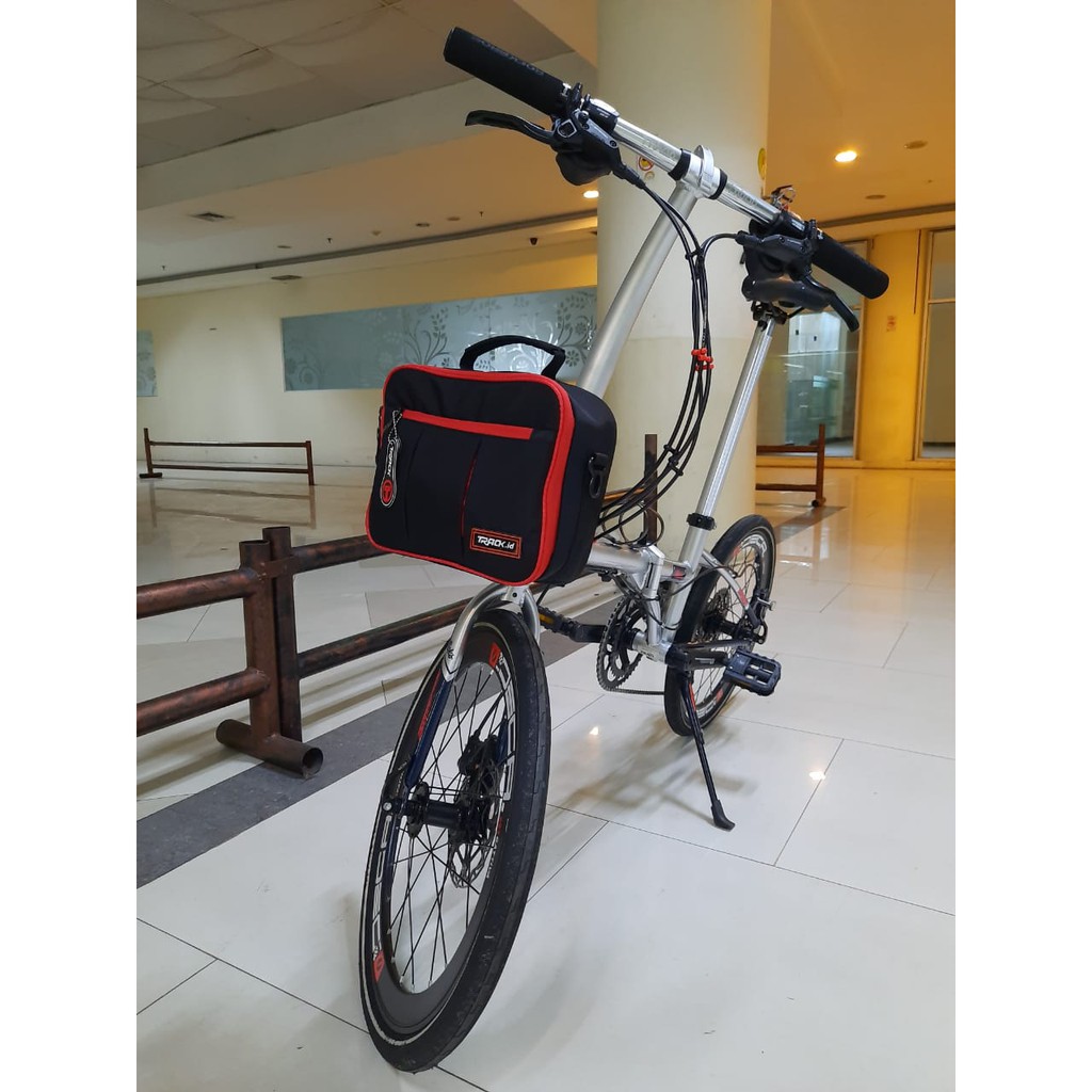 Jual Tas Sepeda Lipat Front Block Bag Multifungsi Shopee Indonesia