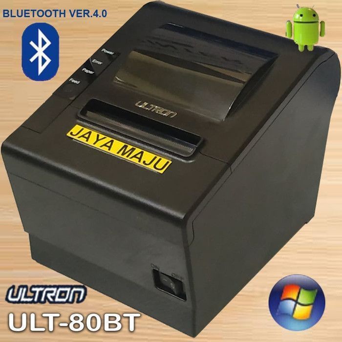 Jual PRINTER KASIR THERMAL 80MM ( USB + BLUETOOTH ) ULTRON ULT-80BT ...