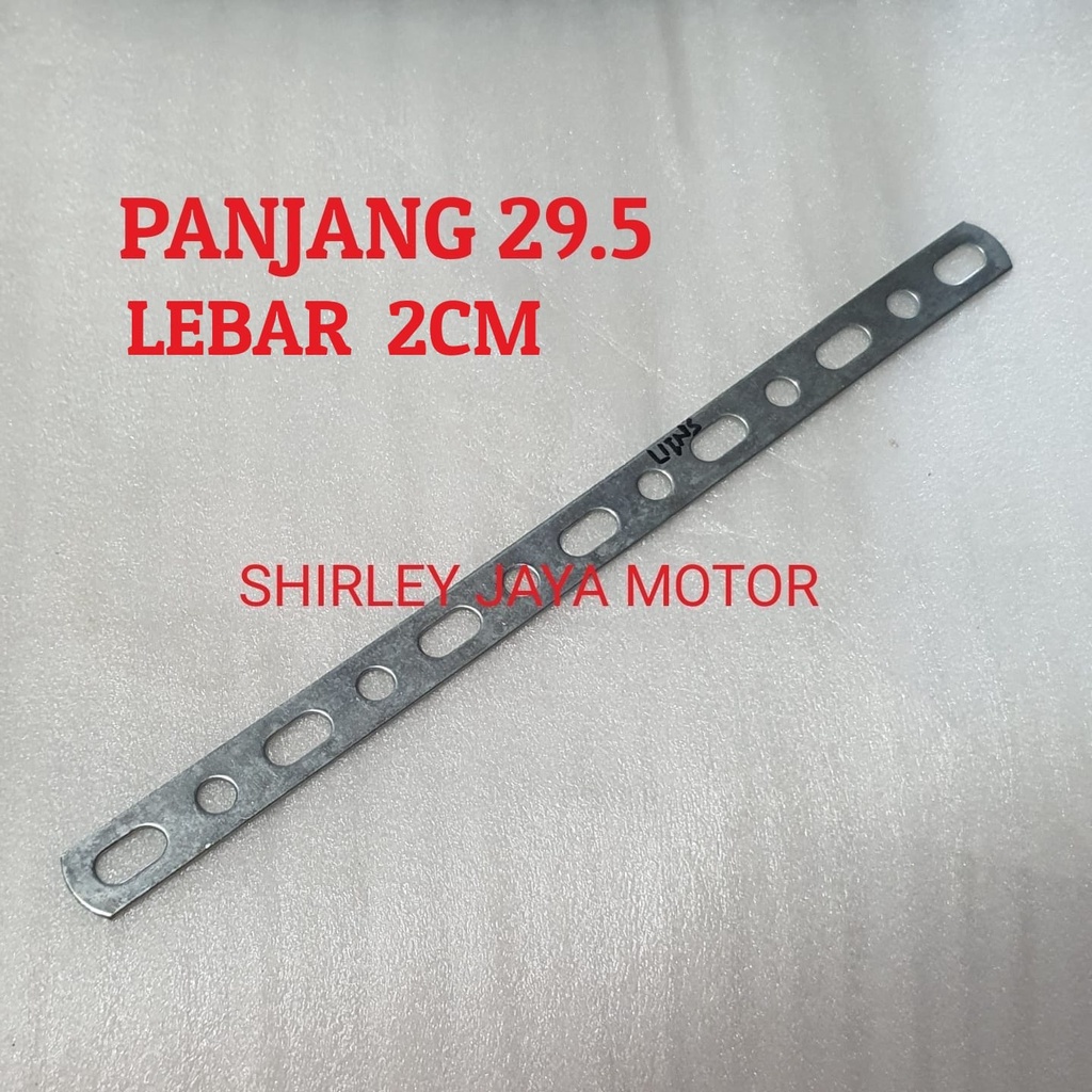 Jual Besi Plat Bolong Serba Guna Bracket Multi Fungsi Modif Bracket Motor Panjang 295 Lebar 2cm 3927