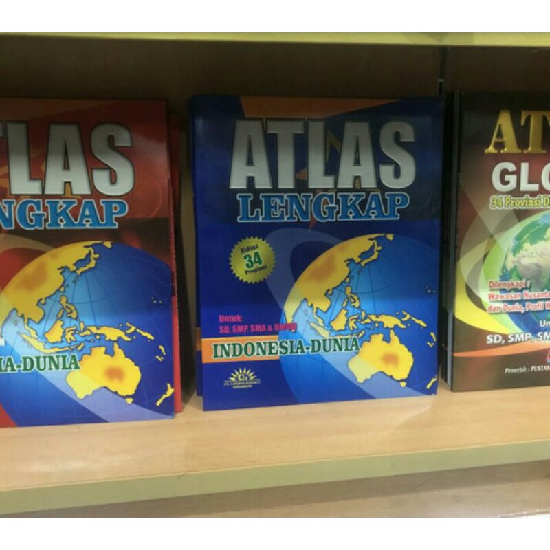 Jual BUKU ATLAS PETA DUNIA | Shopee Indonesia