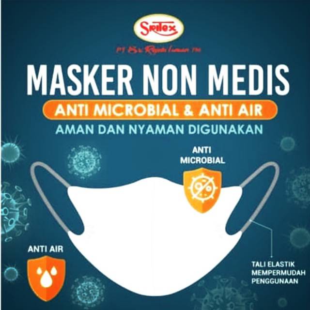 Jual Masker kain stritex original tahan air | Shopee Indonesia