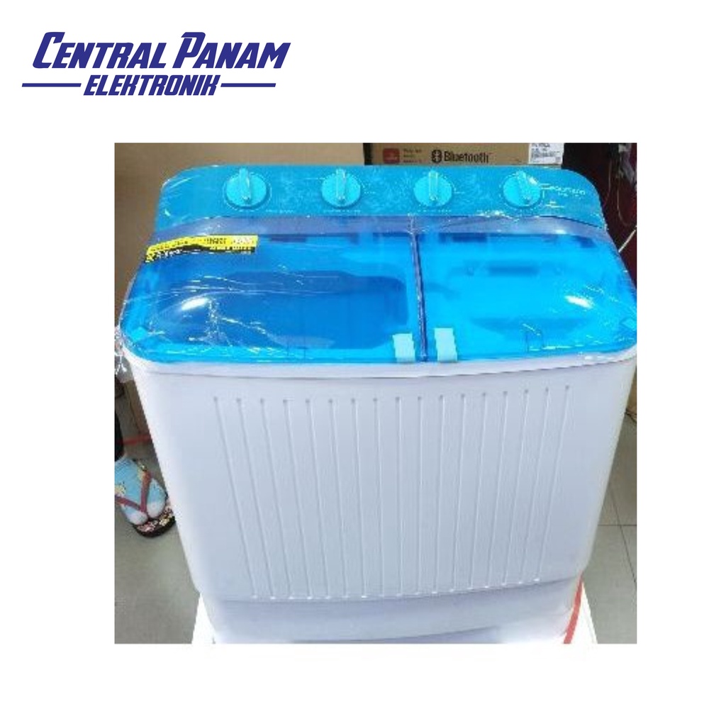 Jual POLYTRON MESIN CUCI 2 TABUNG PWM 7072N/B Central Panam Elektronik ...
