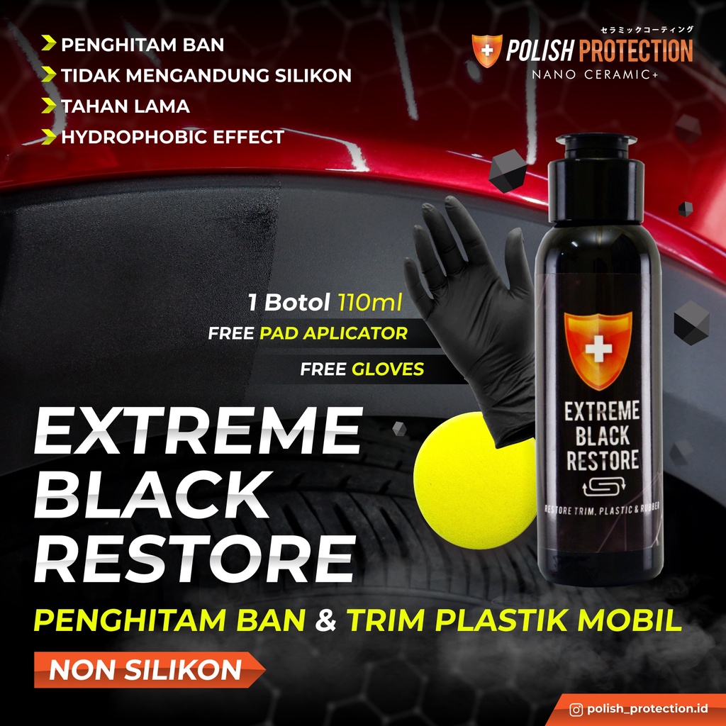 Jual Extreme Black Restore Penghitam Ban Semir Ban | Shopee Indonesia