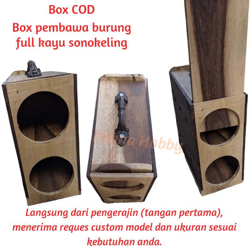 Jual box cod, box pembawa burung 2 plong | Shopee Indonesia