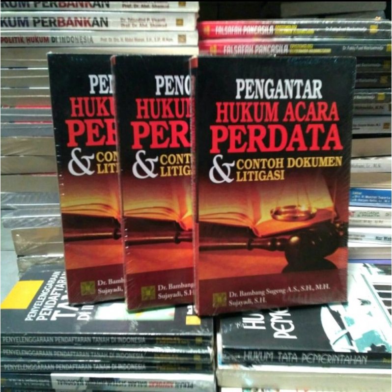 Jual BUKU PENGANTAR HUKUM ACARA PERDATA & CONTOH DOKUMEN LITIGASI ...