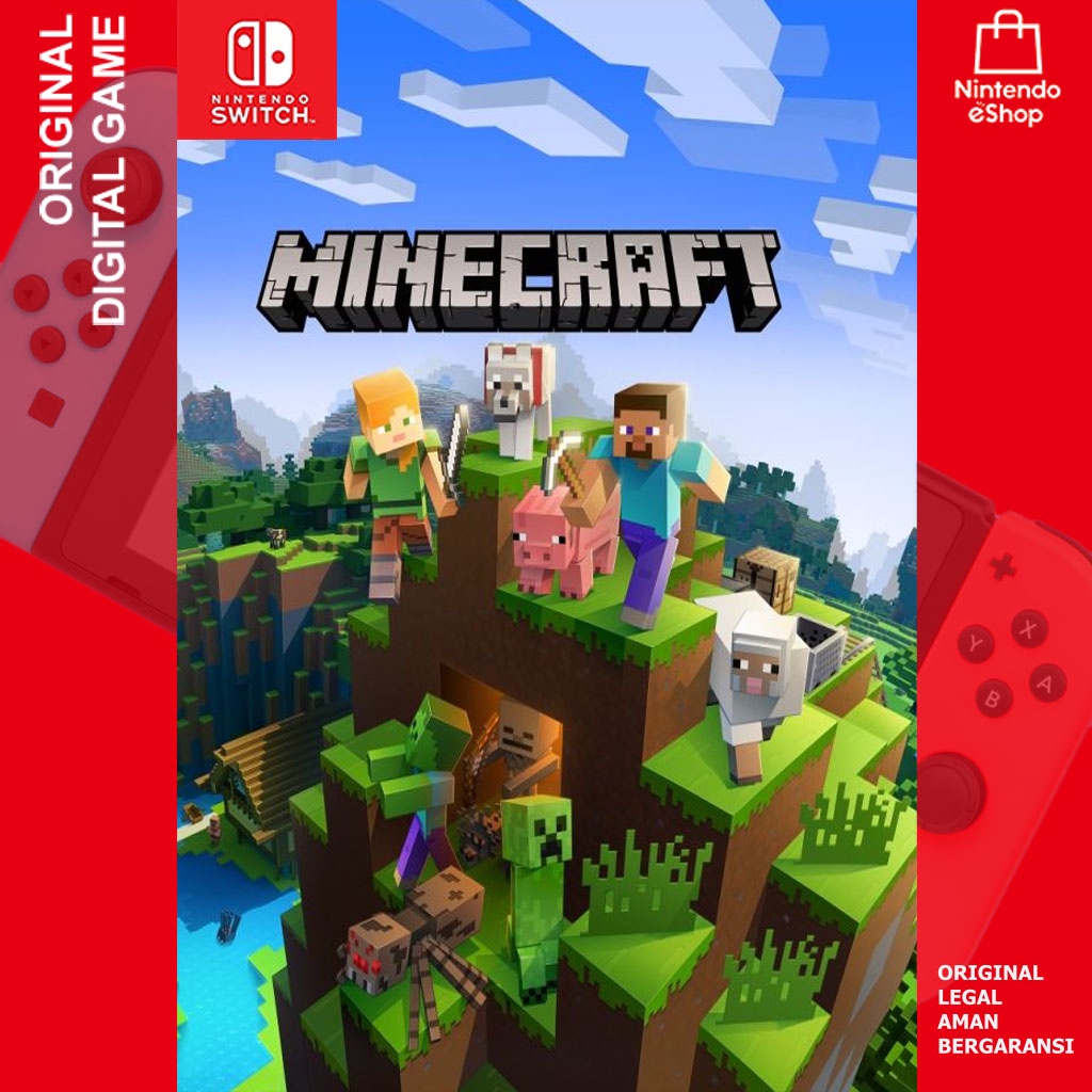 Minecraft nintendo deals switch digital