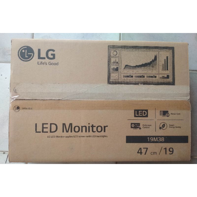 Jual LED Monitor LG 19 Inci Type 19M38A-B | Shopee Indonesia