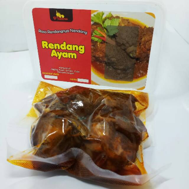 Jual rendang ayam kampung | Shopee Indonesia
