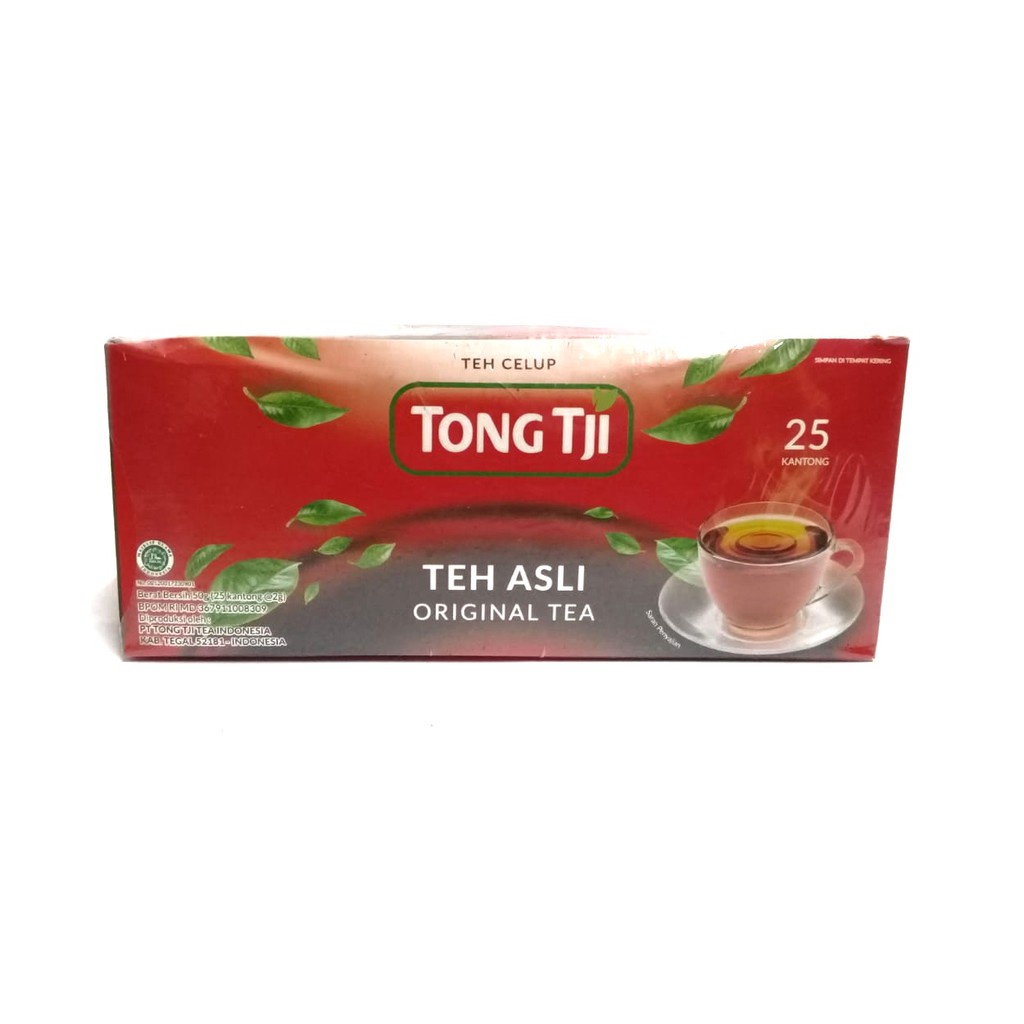 Jual Tong Tji Asli Teh Celup Isi 25 Kantong | Shopee Indonesia