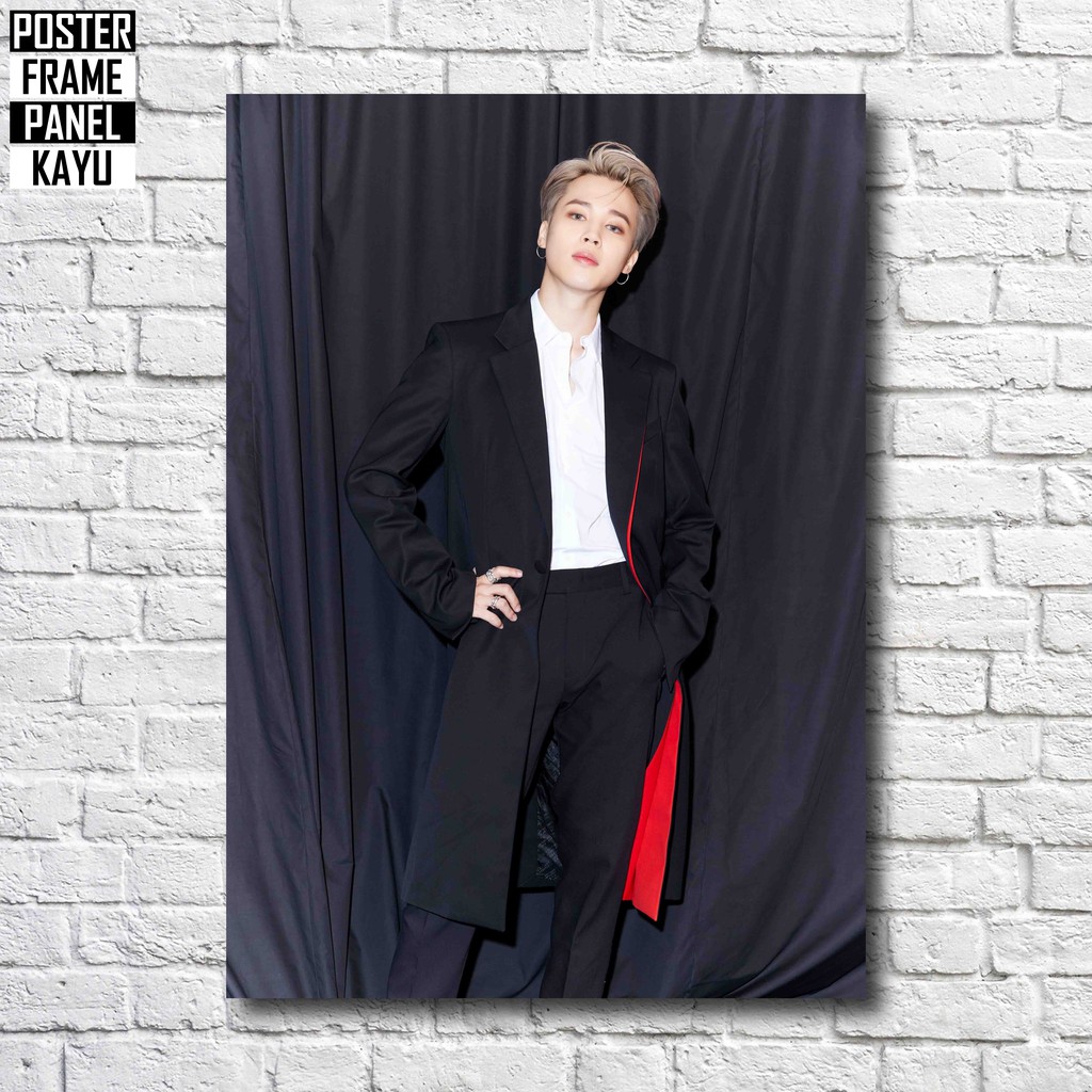 Jual Poster Bts Jimin Dicon Frame Kayusolid A4 Jmn156 Shopee Indonesia