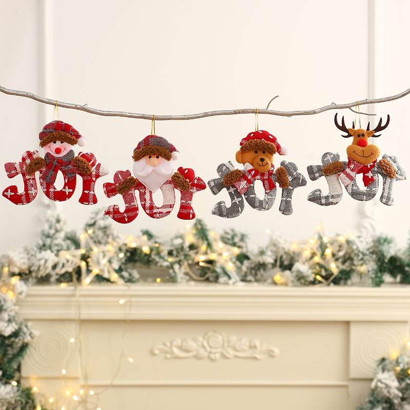 Jual Hiasan Gantung Dekorasi Pohon Natal Joy Christmas Tree Decoration ...