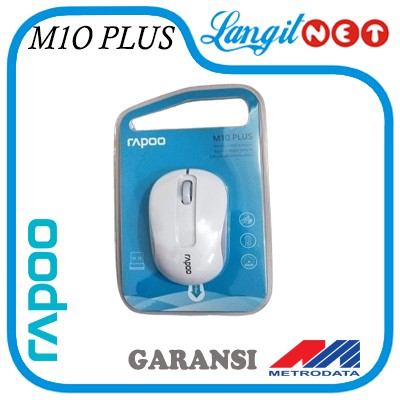 Jual Rapoo M10PLUS-WHITE Wireless Mouse | Shopee Indonesia