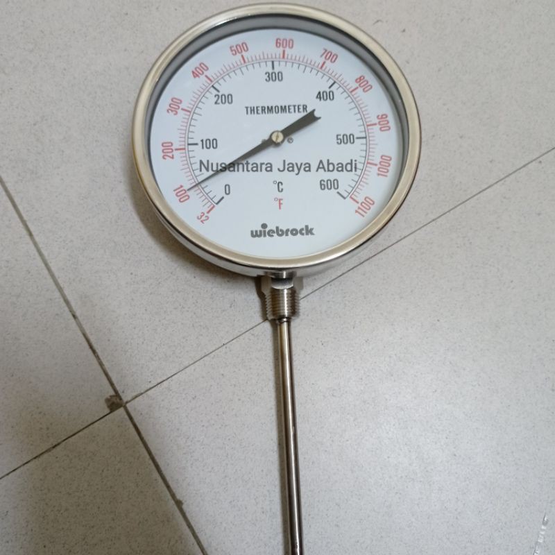 Jual Thermometer Raket Bottom Stainless 600 Derajat Celcius | Shopee ...