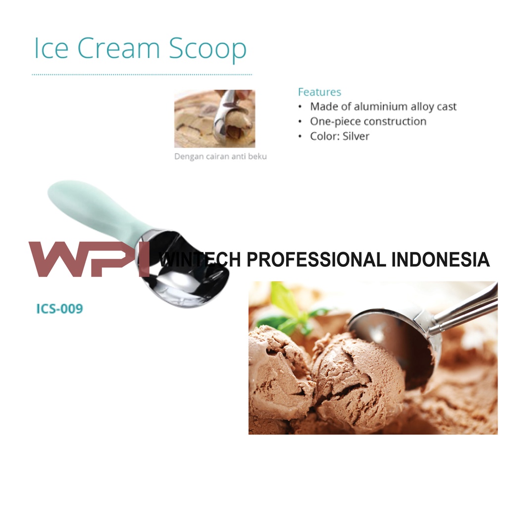 Jual ICS-009 Ice Cream Scoop (with Anti Freezer Liquid) / Scoop Ice ...
