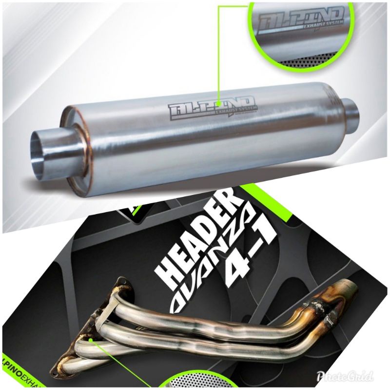 Jual Alpino exhaust Header Avanza 421dan Resonator | Shopee Indonesia