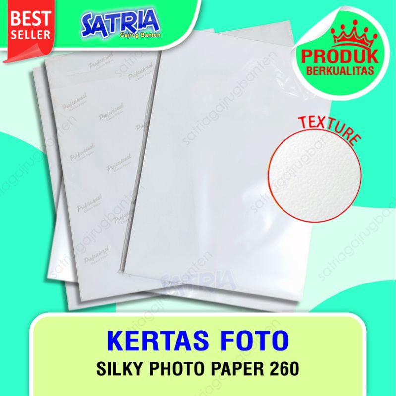 Jual Kertas Foto Silky Doff Matte Photo Paper Professional RC (Resin