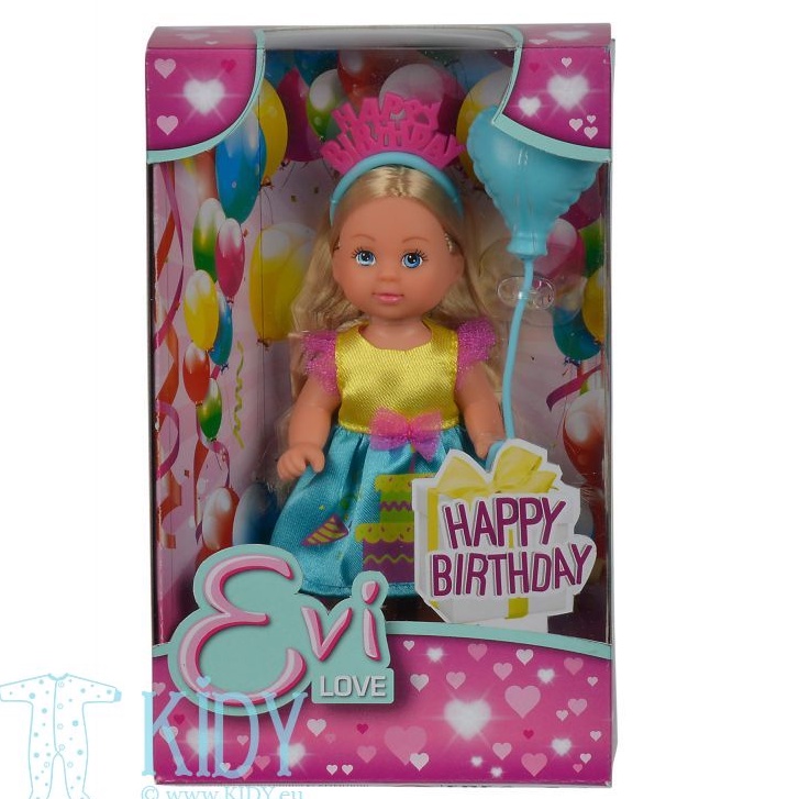 Simba Evi Love Ice Skating, Bambola da Pattinaggio Artistico in Costume Rosa, con Pattini, medaglia, Fascia per Capelli, 12 cm, dai 3 Anni in su