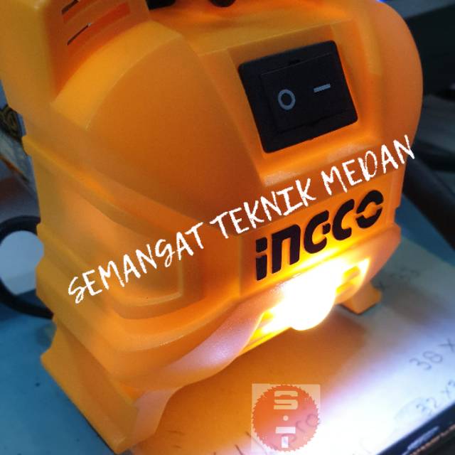 Jual KOMPRESOR ANGIN MINI AUTO AIR COMPRESSOR POMPA BAN MOBIL INGCO 140 ...