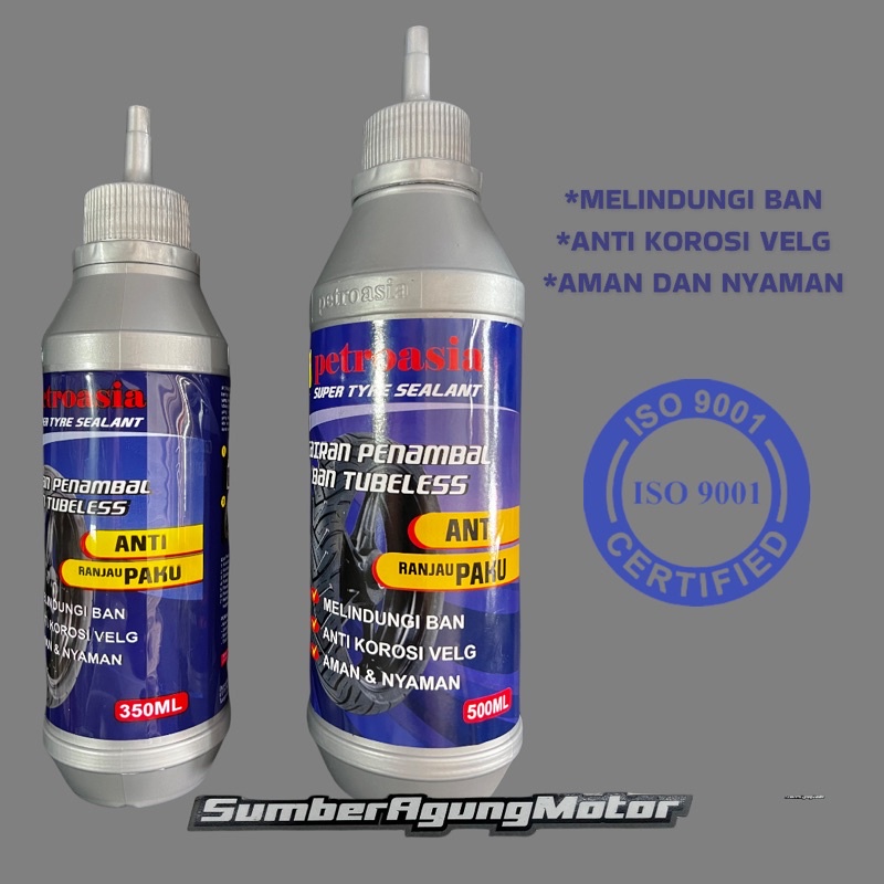 Jual TIRE SEALANT CAIRAN BAN TUBELESS ANTI BOCOR UNIVERSAL ALL MOTOR ...