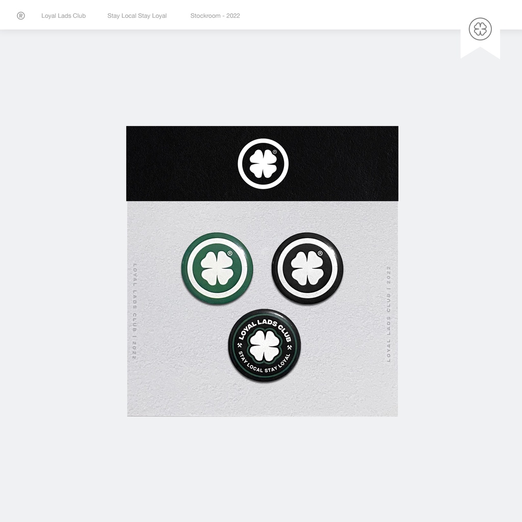 Jual LOYAL LADS CLUB | Pin Button (3pcs) | Shopee Indonesia