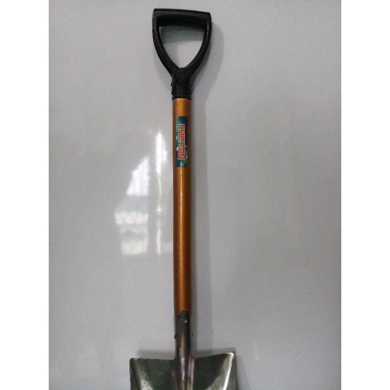 Jual Sekop Rata Stainless Gagang kayu CRICTON / Sekop Pasir gagang kayu ...