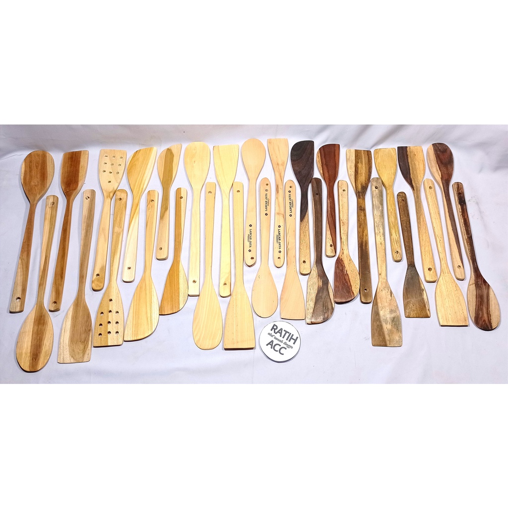 Jual irus sutil sotil sotel sodet codet sendok solet spatula kayu ...
