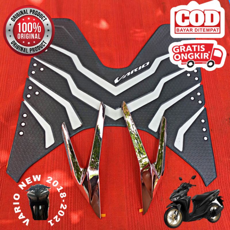 Jual Karpet Vario dan garnish Headlight Vario new 20182021 Shopee Indonesia