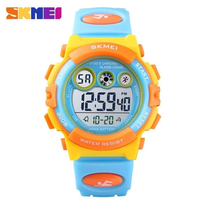 Jual JAM TANGAN ANAK LAKI COWOK SKMEI 1451 ORIGINAL ANTI AIR 50M BIRU OREN | Shopee Indonesia