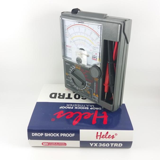 Jual MULTIMETER AVOMETER ANALOG MULTITESTER TESTER HELES YX360TRD