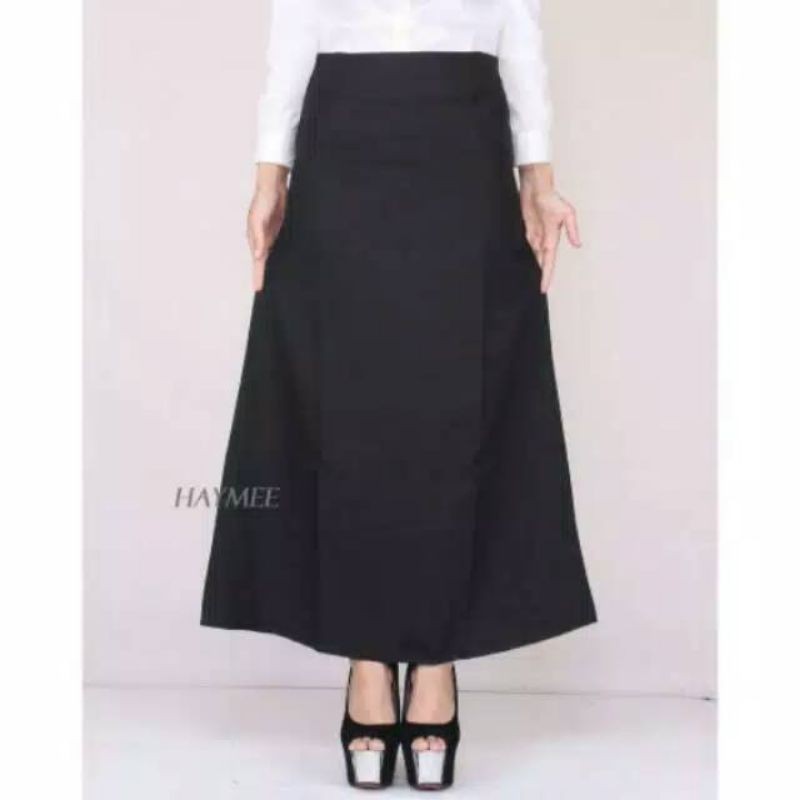 Jual ROK HITAM KERJA PANJANG MODEL A DAN MODEL SPAN/ROK HITAM PANJANG ...