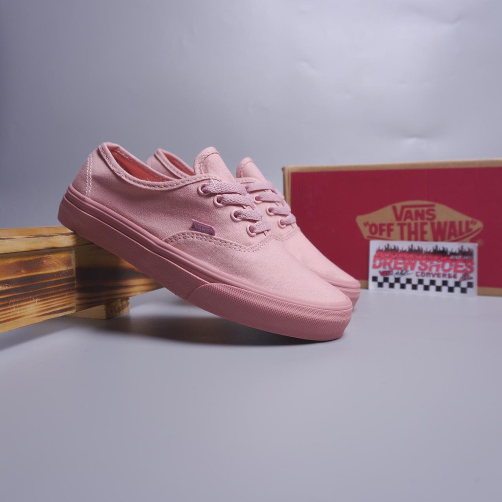 Vans authentic rosy sales pink